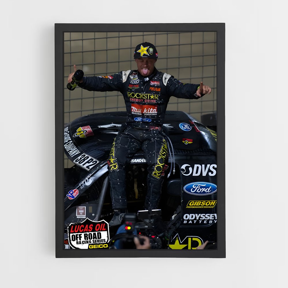 Poster Brian's Throne – affiche Motocross freestyle (vue 2)